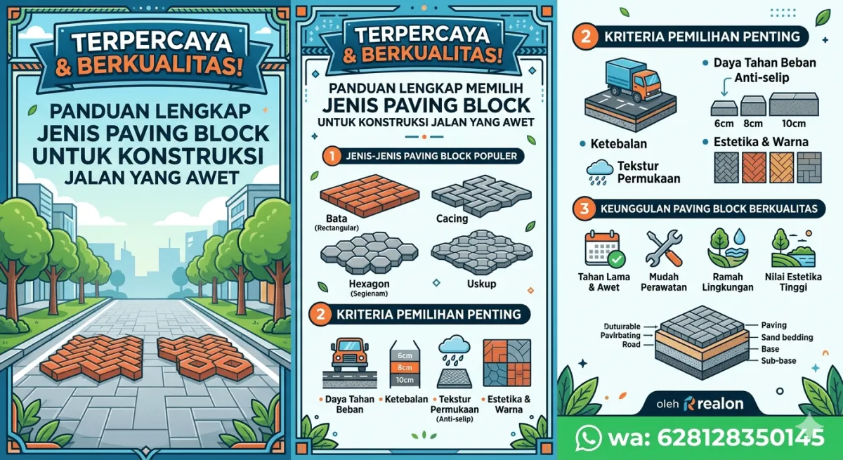 Arif Gedang & Paving Blok: Menyambungkan Jalan Cilacap dengan Kualitas yang Tak Terbantahkan